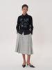 VIMUN Jacquard Crop Knit_Black