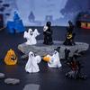 Resin Halloween Miniature Figurine Multicolor Desktop Knick-knack  Festival Supplies