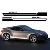 Car Stripe Style Side Stripes Body Stickers Decal Vinyl Film For Nissan Z-Cars 350Z 370Z Fairlady Z33 Z34 Styling Accessories