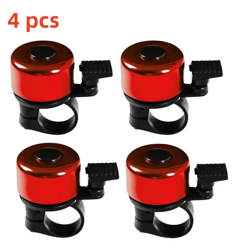 1/4pcs MTB Bicycle Bell Aluminum Alloy MTB Bike Safety Warning Alarm Cycling Handlebar Bell Ring Bicycle Horn Cycling Accessorie