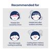 Cooling Sheet Mask 4-Pack, Soothing Skincare, Korean Face Mask