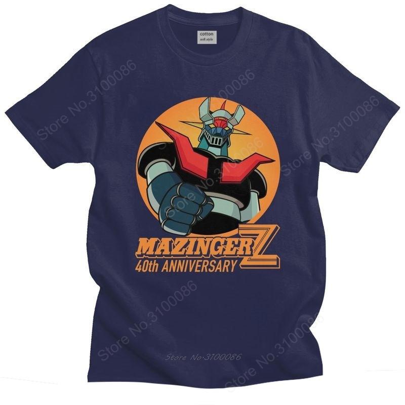 

Tshirt for Men Short Sleeved Leisure T Shirt Urban UFO Robot Anime T-shirt Loose Fit Cotton Tee Tops Gift 4XL