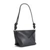 Barcos Shrink Leather Knot Design Shoulder Bag for Women, Made with Premium Cowhide Leather, Adjustable Length, Camel