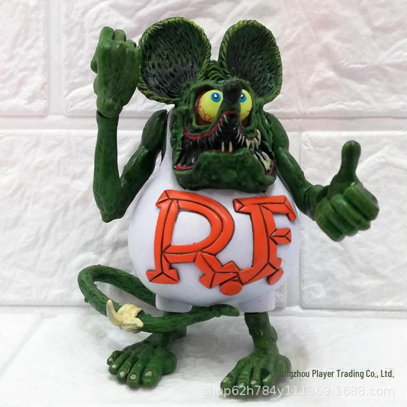 

Фанк-легенда Crazy Rat Joint: Подвижная модель ручной работы