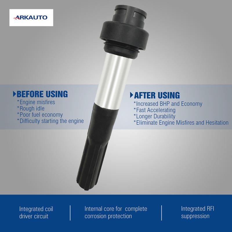 2PCS ARKAUTO EFI Motorcycle Ignition Coil Packs 12138523968 8523968-01 for BMW F650GS F700GS F800GS F800R F800S F800ST