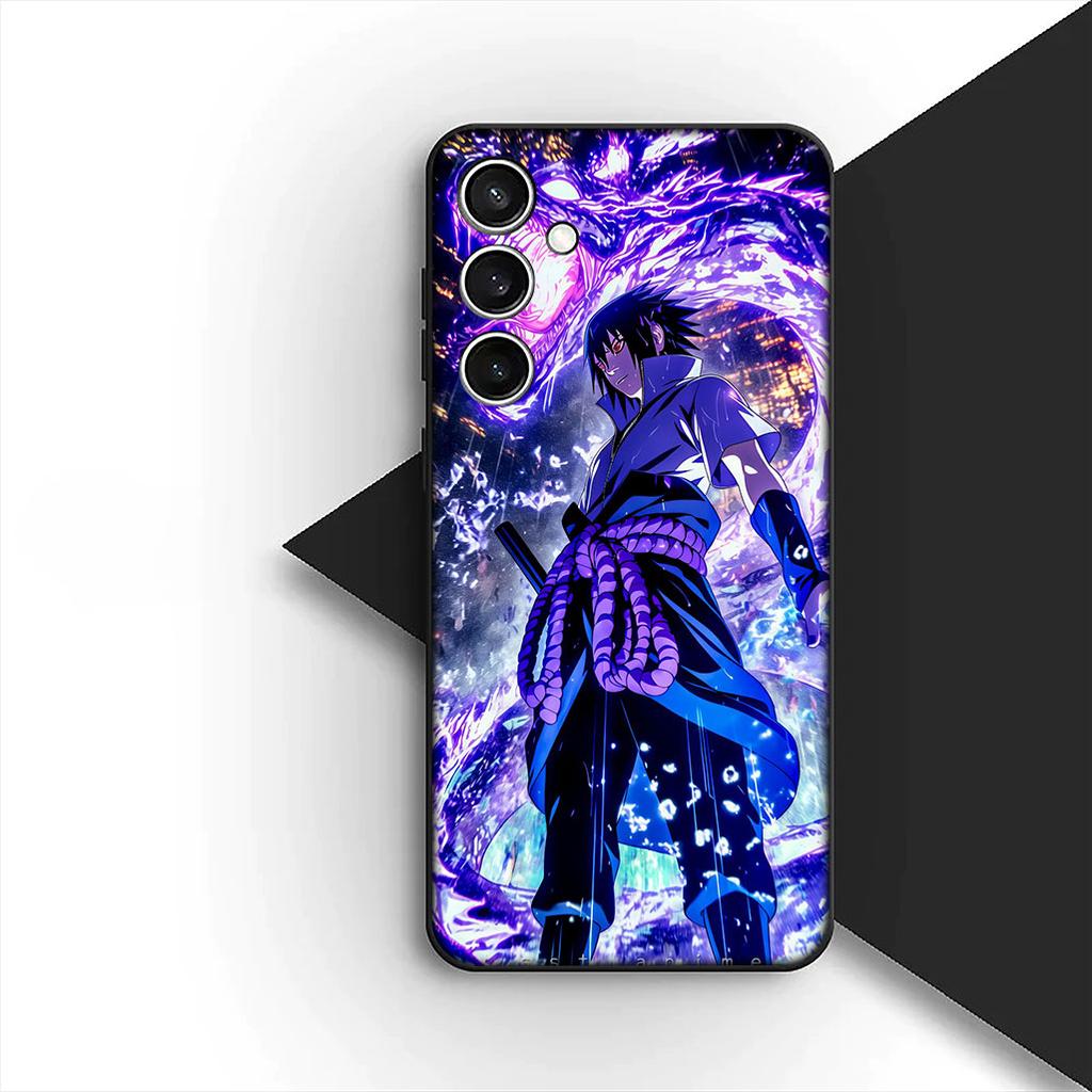Comics Narutos Uchiha Sasuke Phone Cover for Samsung Galaxy S23 S22 S21 S20 FE Ultra Plus + S23FE A50 A51 A12 Protective Case
