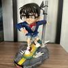 Anime Detektyw Conan Figurka Akcji LK 1/4 Conan na Rolkach Model Statua PVC Kolekcja Ozdoba na Biurko Zabawka Prezenty Urodzinowe