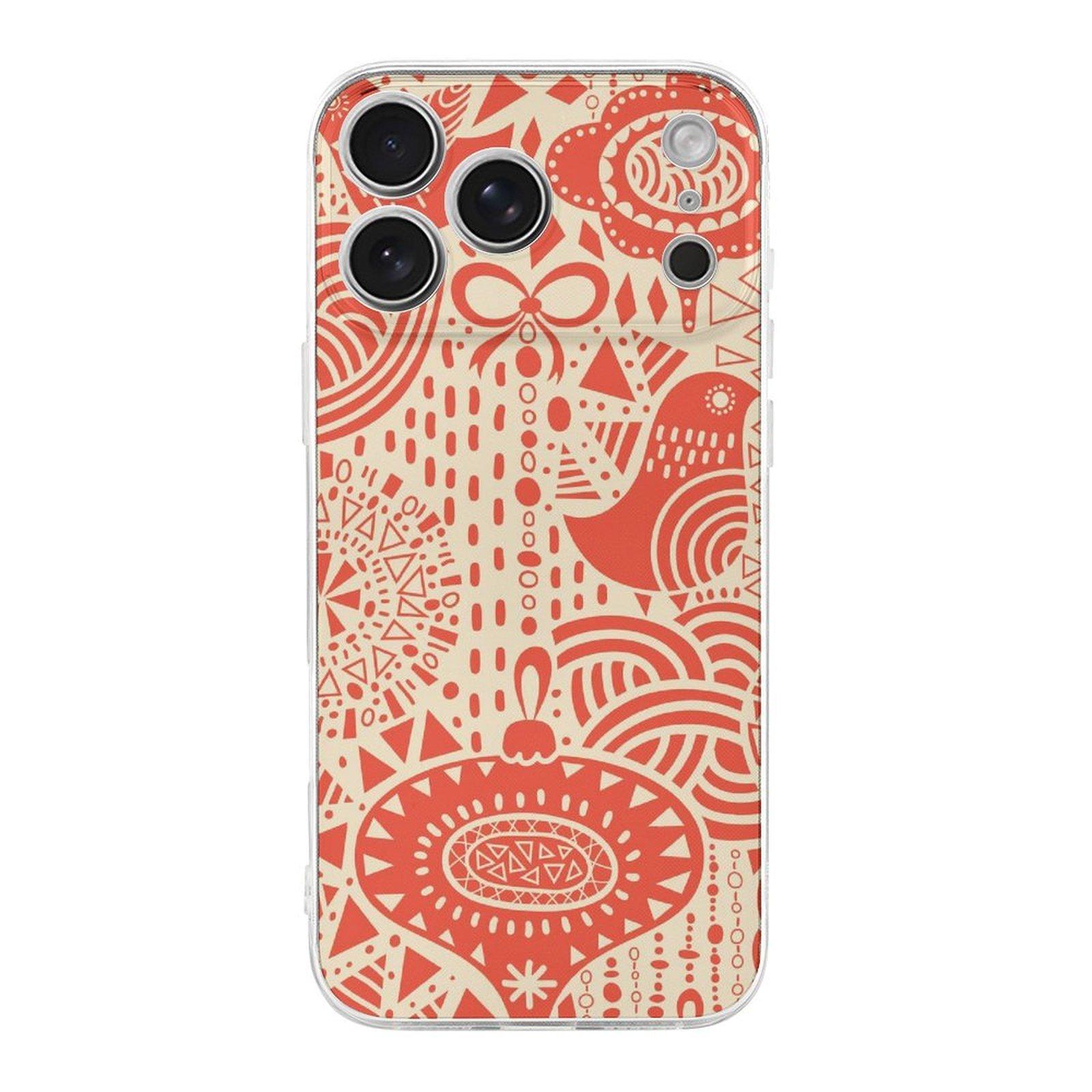 

1 Pack For Iphone 17/17Air/17Pro/17ProMax Clear TPU Protective Case With Soft Bumper Sides, Anti-Slip Finish And Lens Protection Edge IPHONE-17ProMax