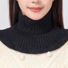 Fake Collar Scarf Quick-Drying Thickened Warm Fake Collar Scarf Winter Decorative Warm Neckwear Layering