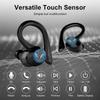Wireless 5.4 Headphone Touch Control Sports Waterproof Bluetooth Earphone HiFi 9D Bass Stereo Earphone Headset With Microphone
