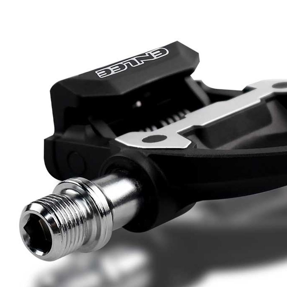 Bicycle Locking Pedals Bike Clipless Pedal Lightweight Nylon Bicycle Pedals Adjustable SPD-SL System Cycling Accessories