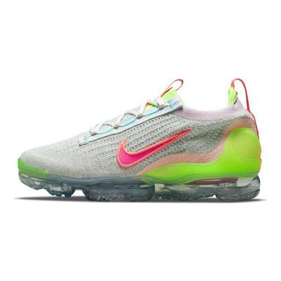Dámské tenisky Air VaporMax 2021 Flyknit Neon Šedá Photon-Dust Jasně-Mango DH4088-002