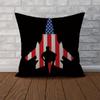 FFilm Top Gun Pillow Case For Car Sofa Decorative Home Doublesided Print Plush Square Throw Pillow Cushion Cover