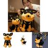Funny Bee-stung Dog Plush Toy Keychain