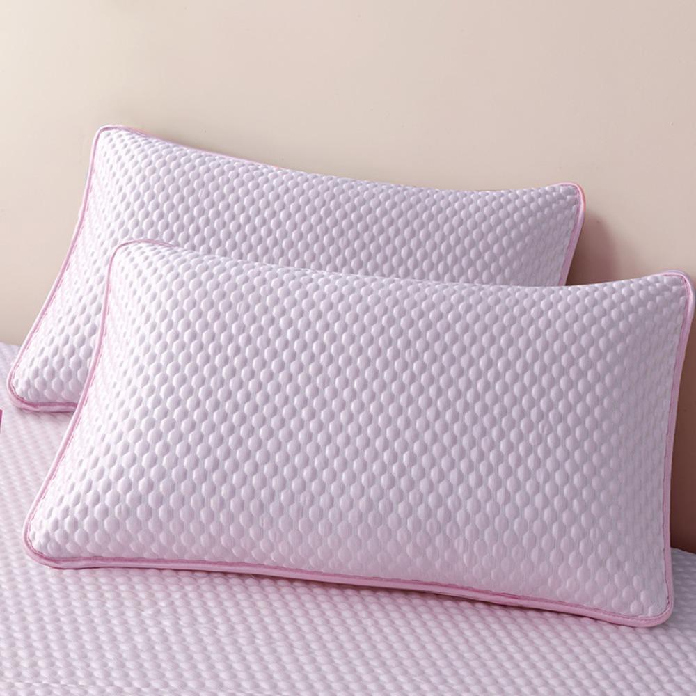 Comfortable Cotton Pillow Cover Isolation Layer Anti Mite Pillow Case Protector Sweatproof Head Oil Pillowcase Household