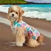 Girl Cats Shirt Costume Apparel Beach Dress Floral Shirt for Puppy Dog and Cats Floral Dress Photo Props