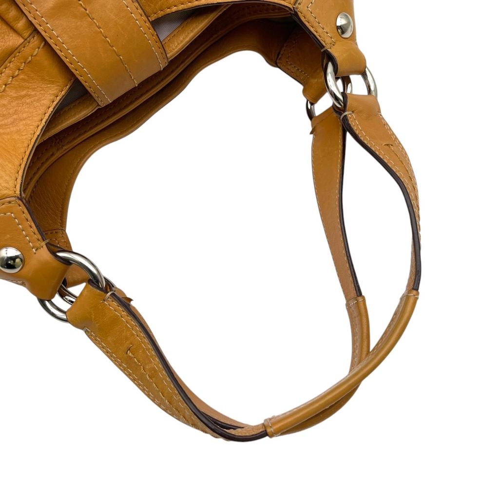 Used COACH Hobo bag / Shoulder bag Soho Lin HoboShoulder Bag Camel leather Women