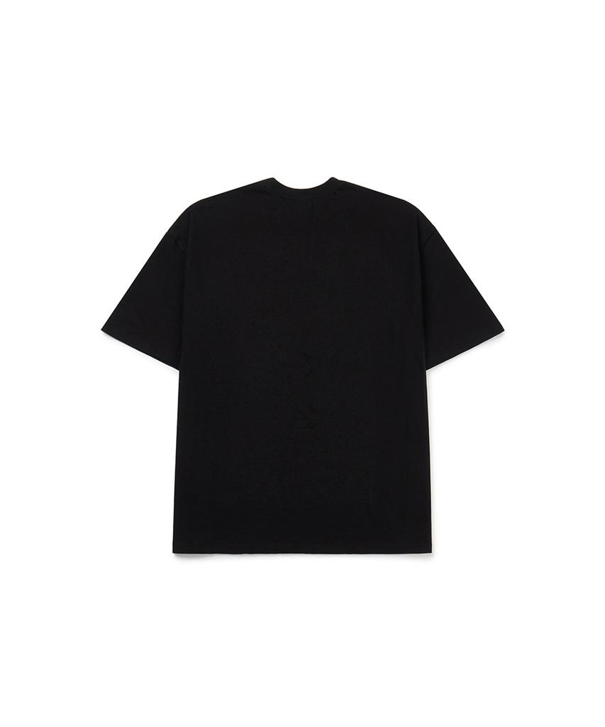 Leubase 87 Arch Red Logo Oversized Short Sleeve T-Shirt