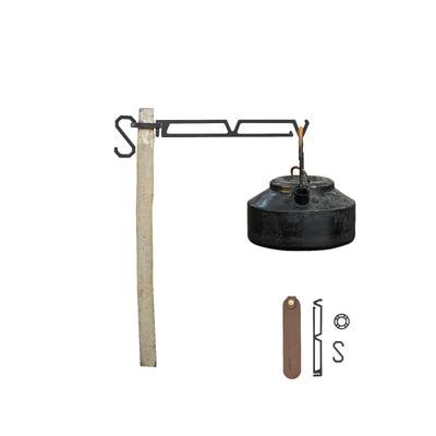 YAJIN CRAFT Lantern Hanger, Bonfire Hanger, Bonfire Hook, Bushcraft Camping/Outdoor Accessories