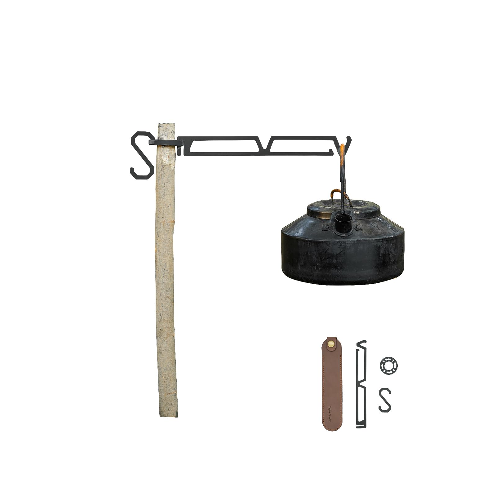 

Подвеска для фонаря YAJIN CRAFT, Подвеска для костра, Крюк для костра, Аксессуары для кемпинга/отдыха на природе в стиле бушкрафт