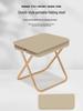 Portable Folding Stool and Pencil Case for Camping and Students