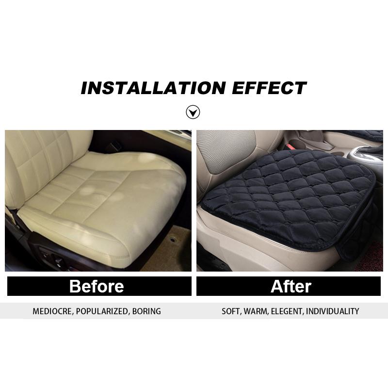Winter Warm Car Seat Cover Cushion Universal Auto Soft Seats Cushions Automobile In Cars Chair Covers Protector