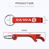 1 Pieza Abrebotellas de Cerveza Portátil Llavero Accesorios Para Volvo XC90 V90 V60 XC60 V40 S80 S60 S90 C40 XC40 V70 XC70 C30 C70