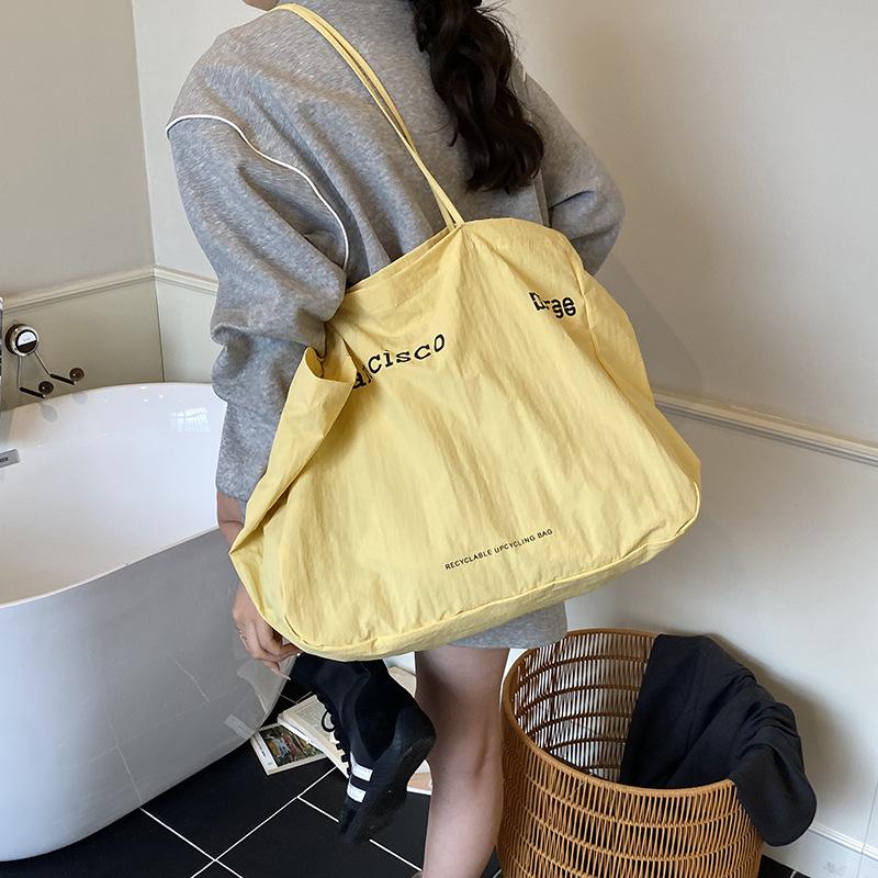 2025 summer new foreign-style texture personalized large-capacity bag fashion trend women's niche shoulder tote bag