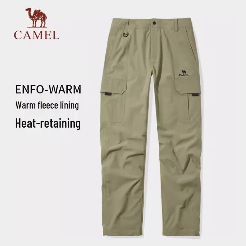 CAMEL Men s Outdoor Fleece-Lined Work Pants 31