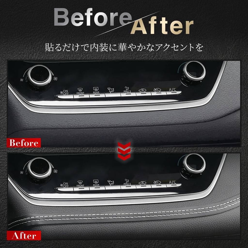 RIZES Car Interior Custom Stitching Tape Sticker Double Stitched Tape Car Interior Dress Up