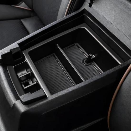 For -2024 Chevy Colorado Center Console Armrest Storage Box Organizer Black