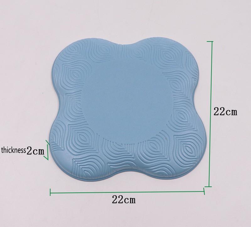 TPE Yoga Kneeling Mat Thick Non-slip Plank Pad to Protect Knees Elbows Wrist Hand Head Yoga Pilates Exercise Pad