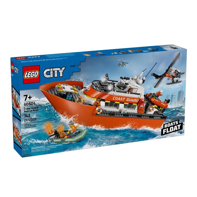 Lego City Boys Coast Guard Rescue Size 7 - Image 18