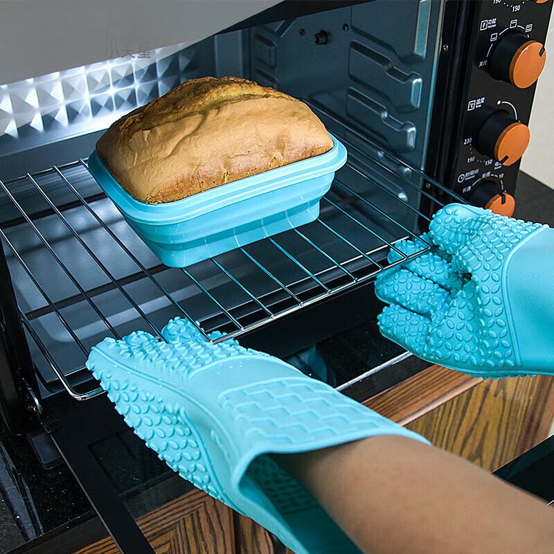 ZISIZ Foldable Plastic Lunch Box Set