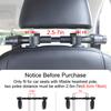 360 Degree Adjustable Car Headrest Pillow U-Shaped Car Seat Pillow for Kids Adults Car Travel Sleeping Head Neck Body