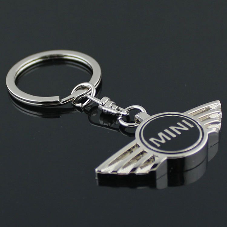 Metal Car Emblem Keychain Keyring Rings for Mini Cooper JCW R50 R52 R53 R55 R56 F54 F55 F56 F60 CLUBMAN COUNTRYMAN Accessories Pwaxk99 4f