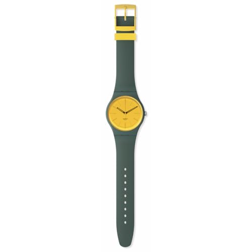 [Swatch] Watch GOLD IN THE GARDEN SO29G103 Green