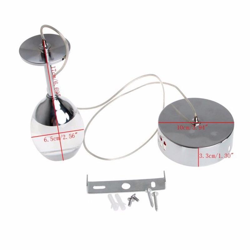 LED Modern Minimalist Creative Wine Glass Ceiling Light Pendant Lamp Fixture Lighting Chandelier