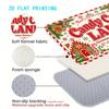 Soft Christmas Printed Door Pads Anti Slip Decorative Floor Mat  Outdoor Decor