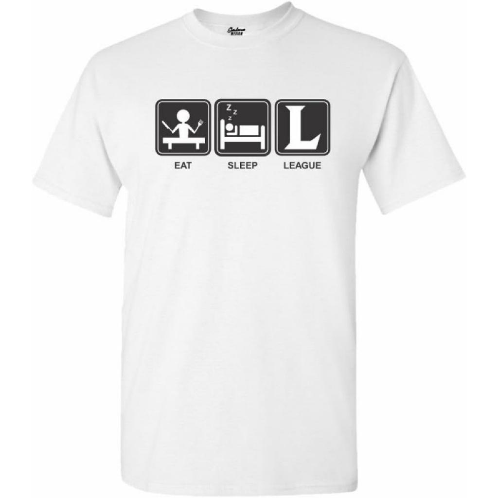 Eat Sleep League Of Legends T-Shirt From Gardenia12