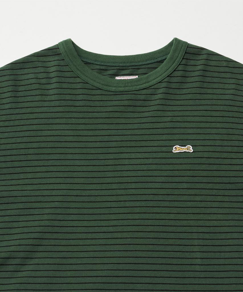 LE TIGRE Stripe Longsleeve T-Shirt (Kelly Green)
