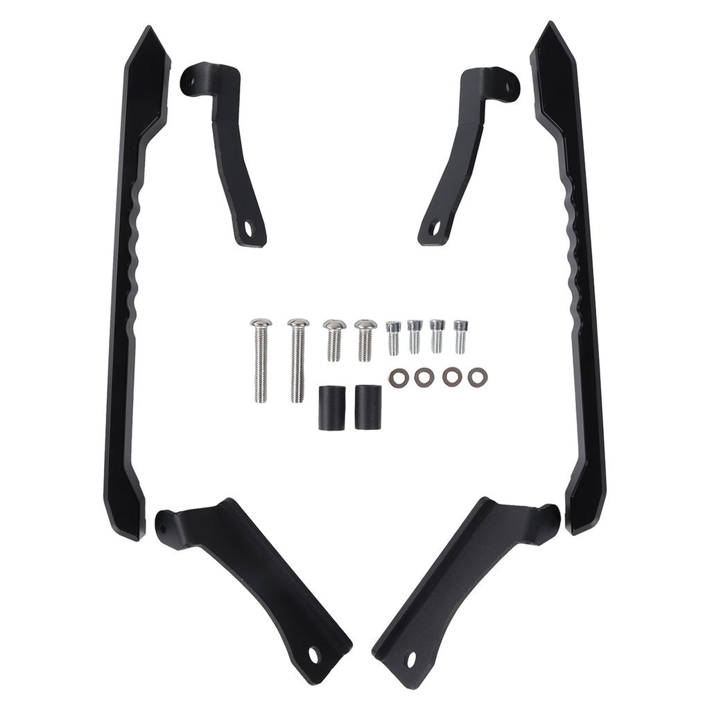 Motorcycle Passenger Armrest Black Strong Balance Comfortable Grasp Rear Seat Armrests Replacement for MT09 2021+