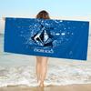 Nowoczesny Ręcznik Plażowy Volcom z Mikrofibry z Nadrukiem w Kształcie Diamentu Wspinaczka Górska Joga Plaża Pływanie Bieganie Chłonny Miękki Ręcznik