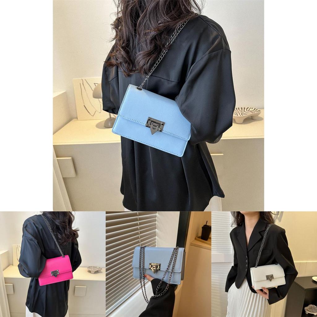 Trendige 2023 Sommer PU-Leder Kette Umhängetasche Für Frauen Modischer Street Style