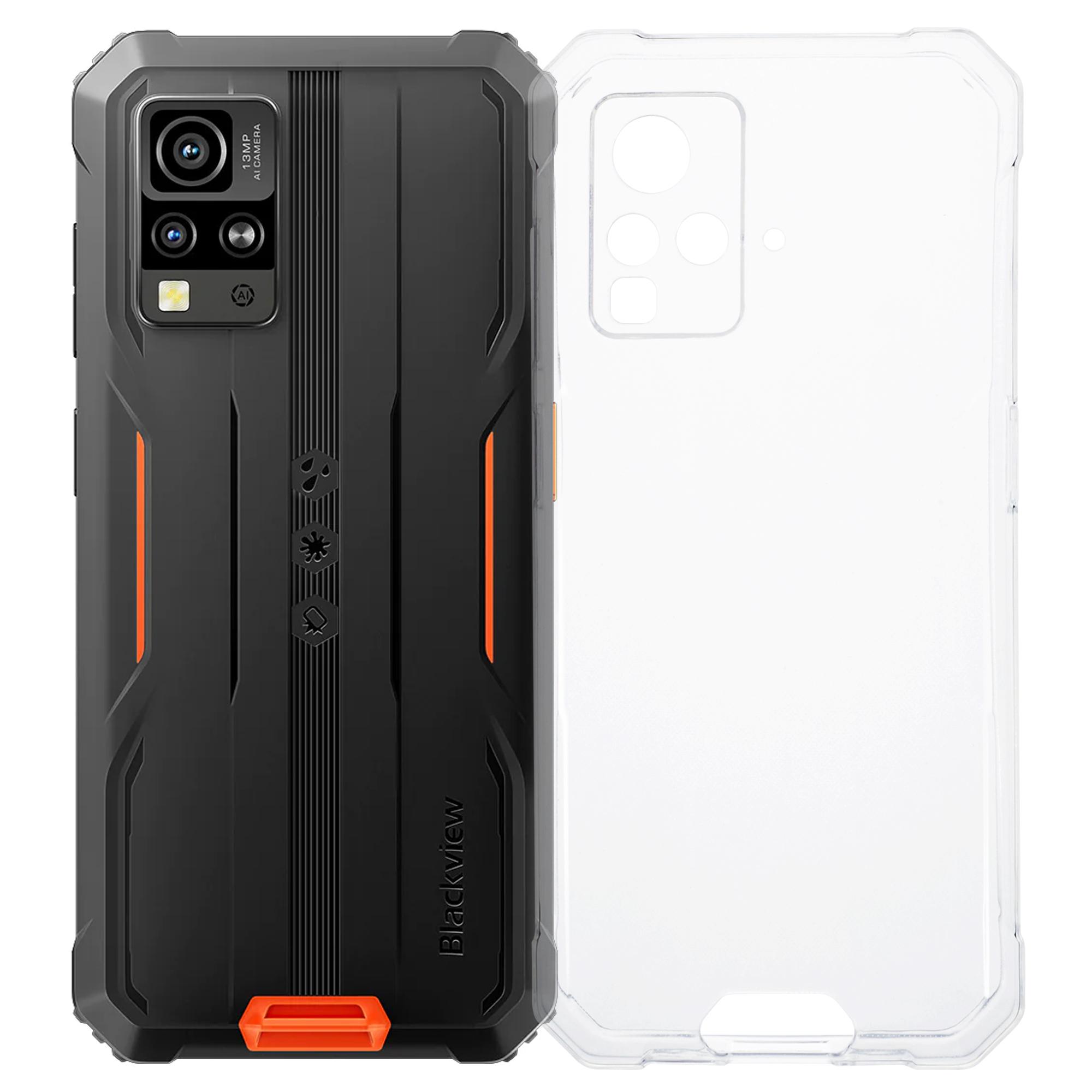 

Для Blackview BV4800 Чохол Гнучкий ТПУ Захист від падінь Чохол для телефону Transparent