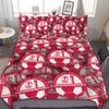 Hapoel Beer Sheva Bedding Set,Duvet Cover Comforter Bed Set Quilt Cover Pillowcase,King Queen Twin Size Boys Girls Adultse