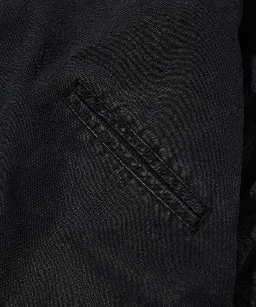 Suade Washed Work Jacket [Black]