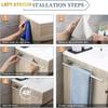 No Drill Brushed Stainless Steel Towel Rack Rust-Resistant Bathroom Towel Holder with Shelf Wall-Mounted Towel Bar
