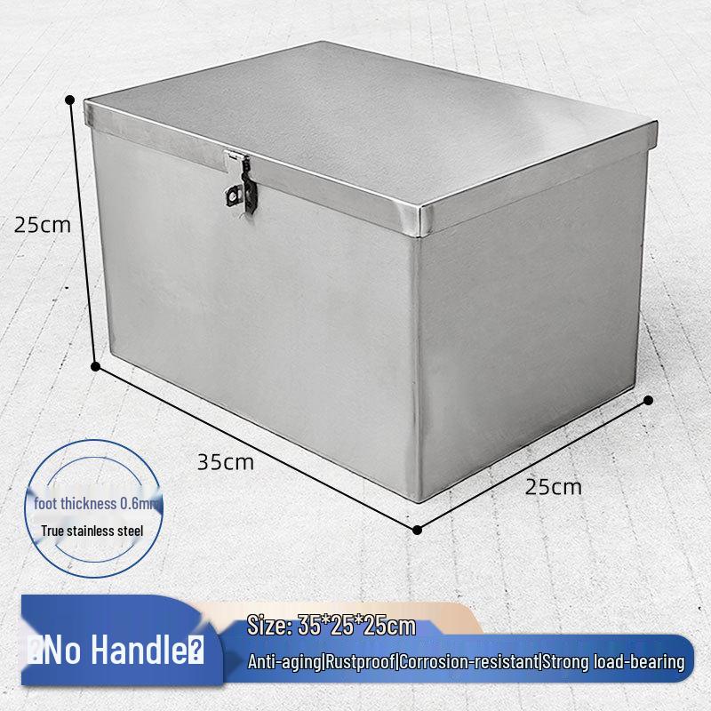 Ztluštěná multifunkční skříňka na nářadí z průmyslové nerezové oceli se zámkem