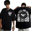 New Aesthetic Fashion Go Make Disciples Streetwear T Shirts Vintage Men Bible Tops Women Men Aesthetic Cotton Short Sleeve Tees